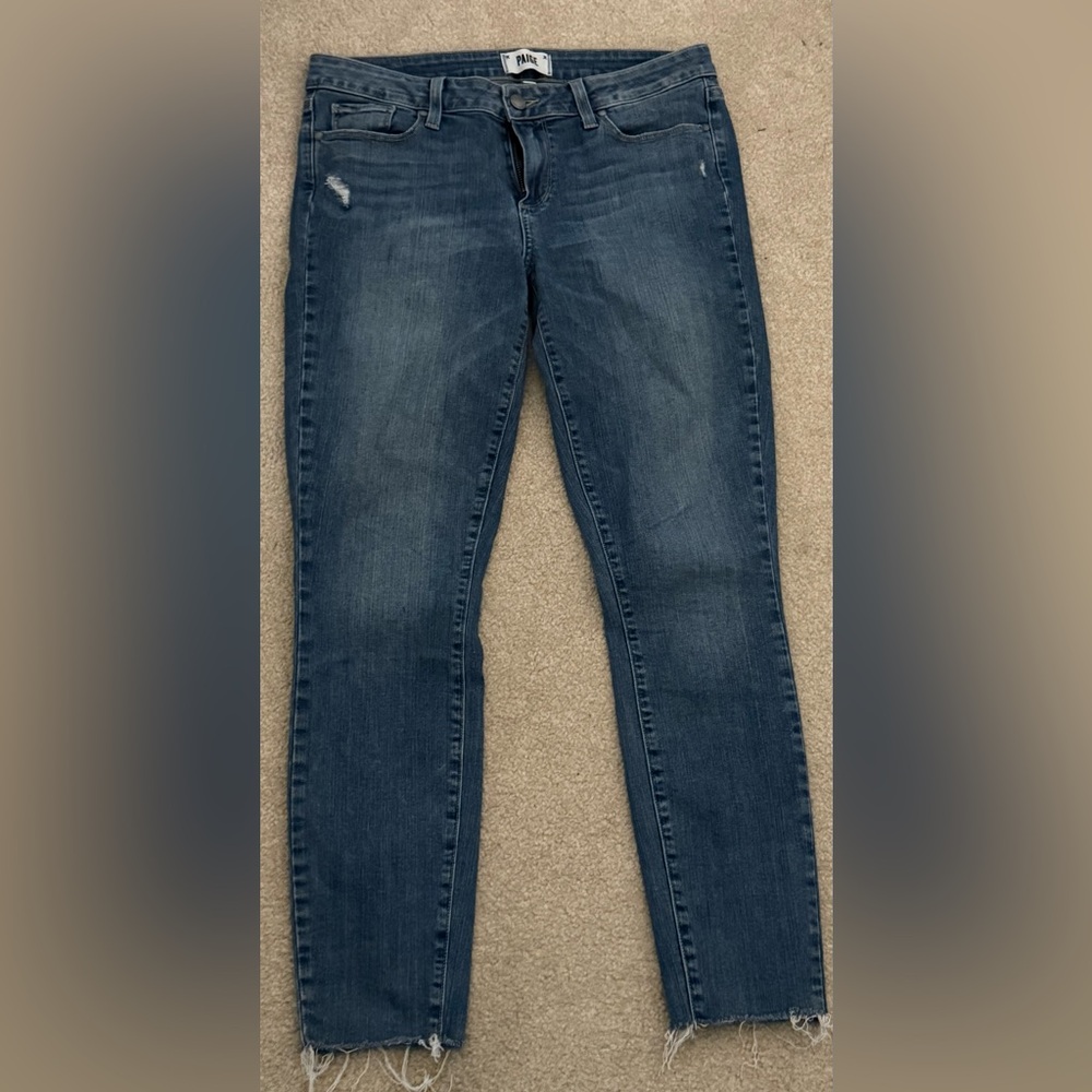 PAIGE mid to low rise verdugo jeans - size 31